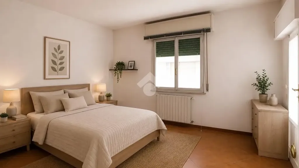 Camere da letto - Quadrilocale with Private Balcony in Pisa