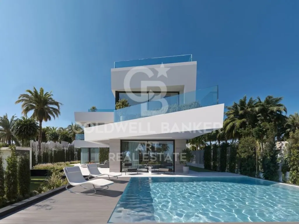 Piscine - Luxury Villa with Sea View in Mijas