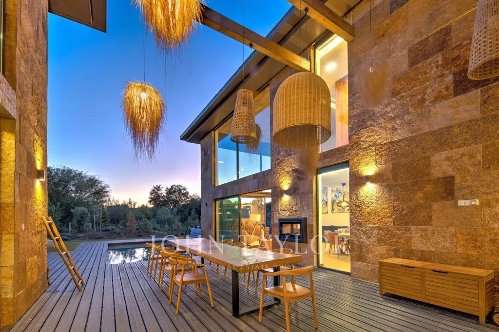 Terrace - Modern Villa with Sea View in Troia Resort