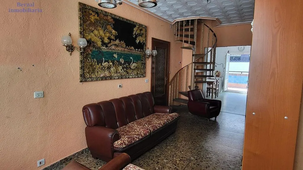 Living Room - Attic Flat with Terrace in Logroño's Old Town