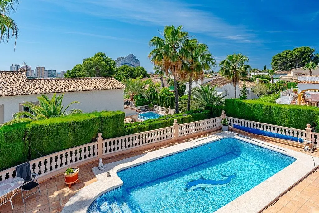 Piscine - Villa with Pool and Terrace in Calpe