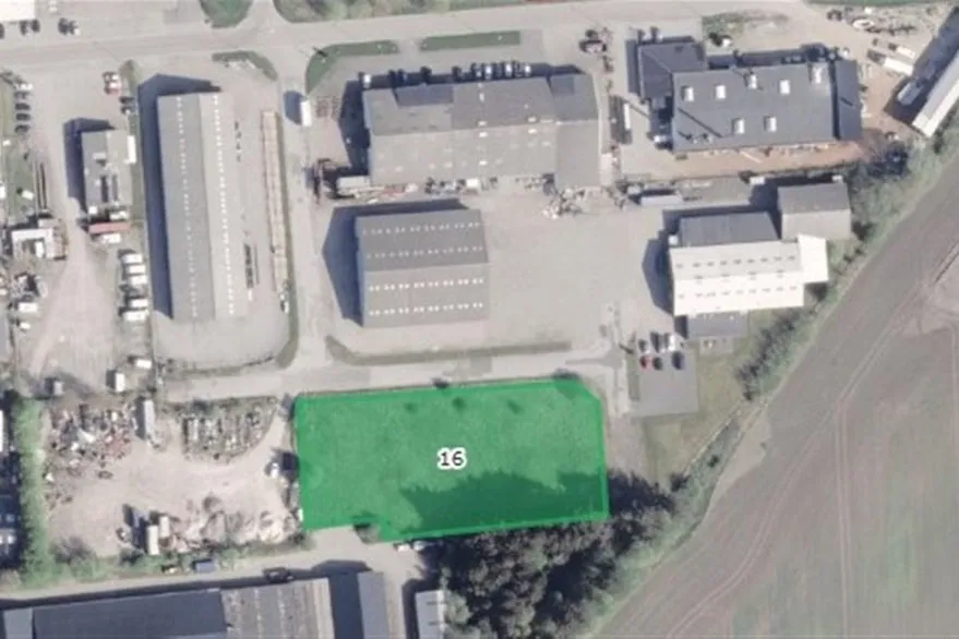 Õhuvaade - Industrial Plot in Randers