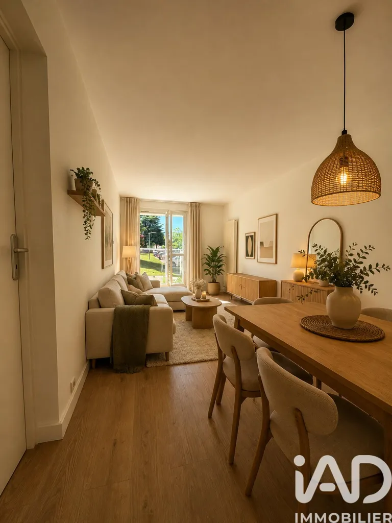 Söögituba - Refurbished Flat with Parking in La Croix Blanche