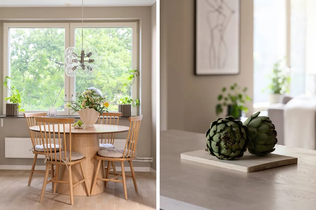 Sala da pranzo - Terraced House with Sea View in Lilla Essingen