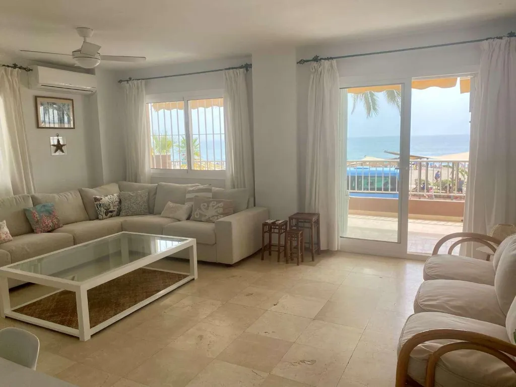 Soggiorno - Apartment with Beachfront in Fuengirola