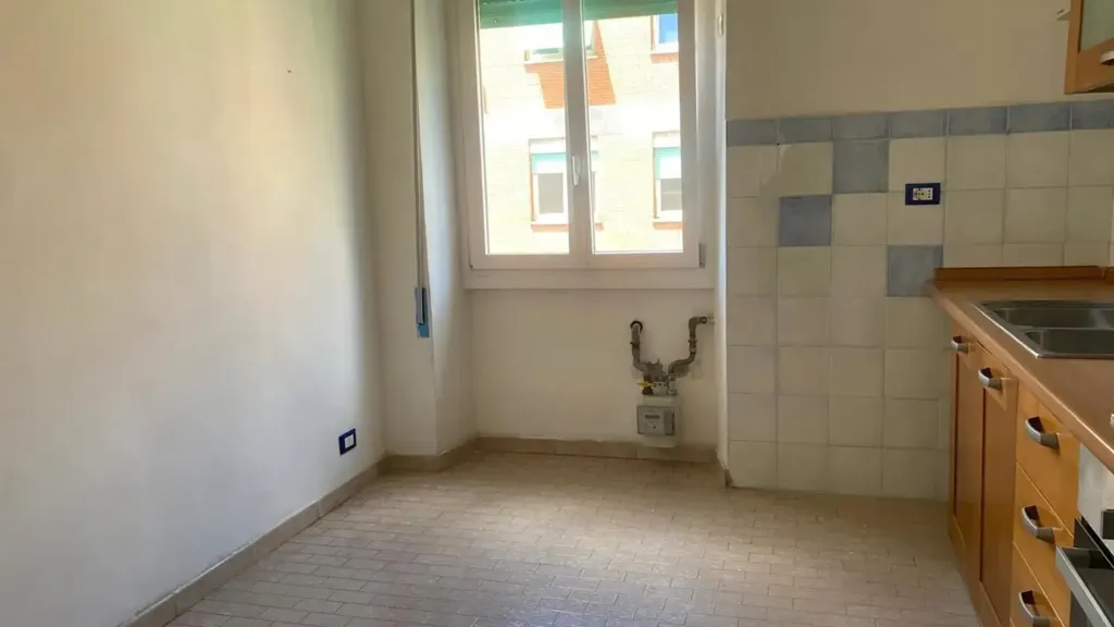 Köök - Bright Apartment with Terrace in Centocelle, Rome