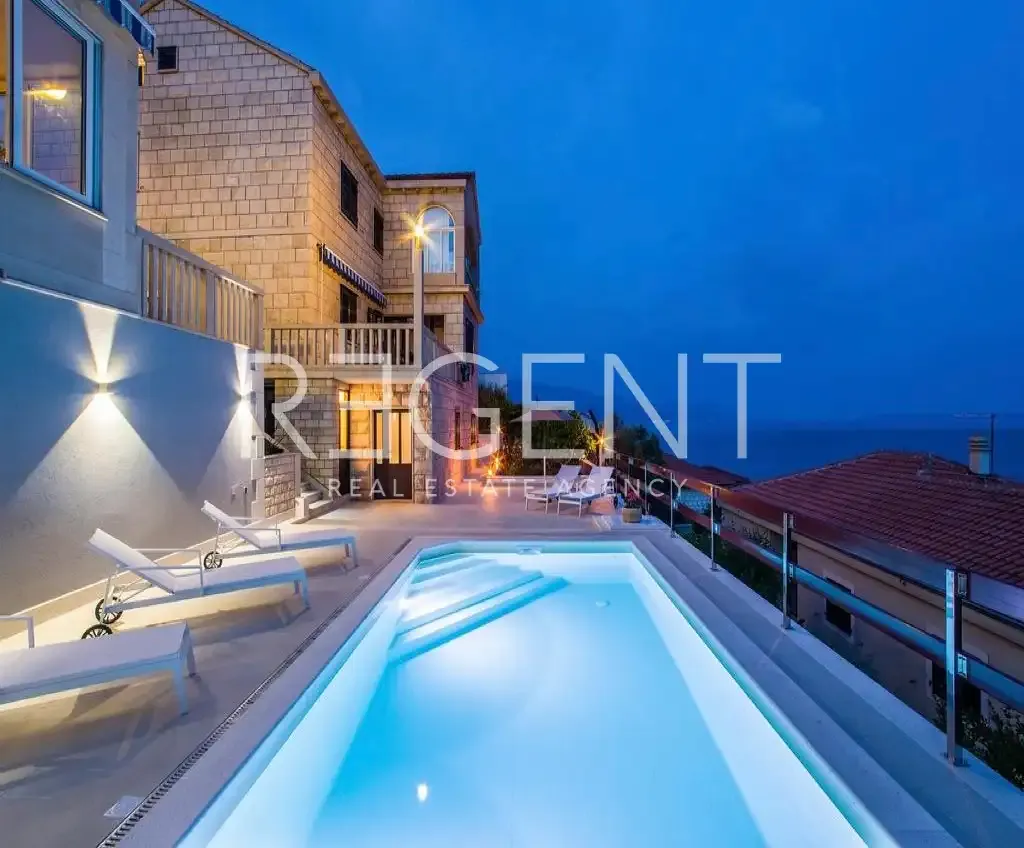Bassein - Stone House with Sea View on Brac