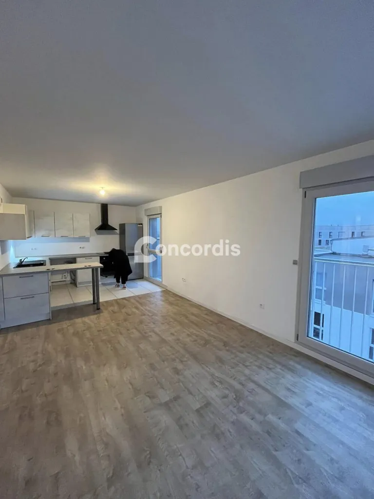 Köök - Modern Apartment with Terrace in Nancy