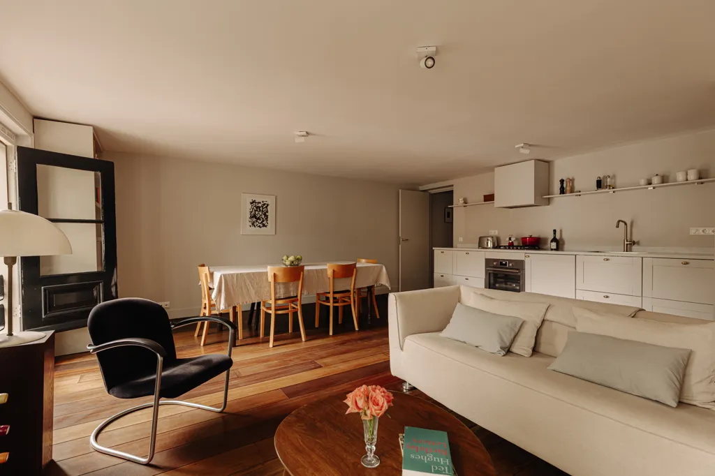 Séjour - Monumental Apartment with Lift in Amsterdam