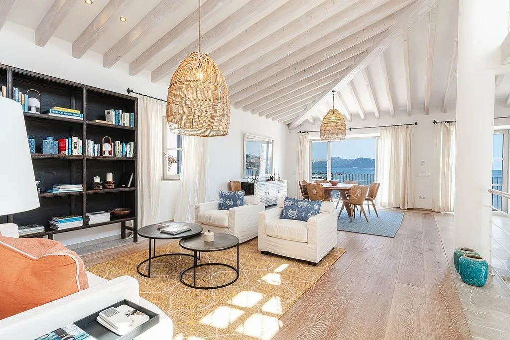 Séjour - Chalet with Pool and Terrace in Barcarés