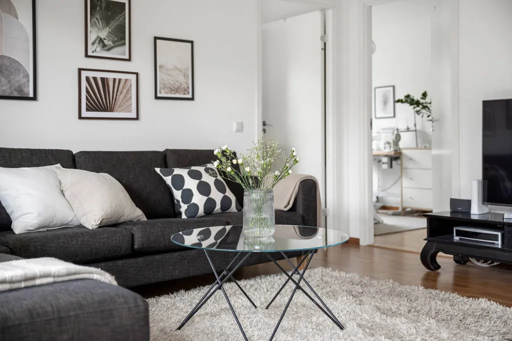 Elutuba - Spacious 3-Bedroom Flat with Terrace in Hässelby Strand