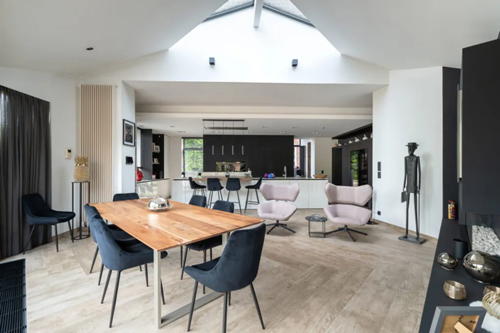 Söögituba - Elegant Villa with Pool in Nivelles