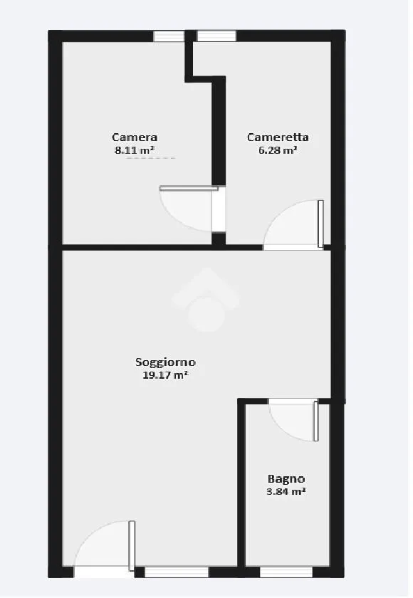 Plan - Rustic 3-Bedroom Apartment Near Beach in Ardea