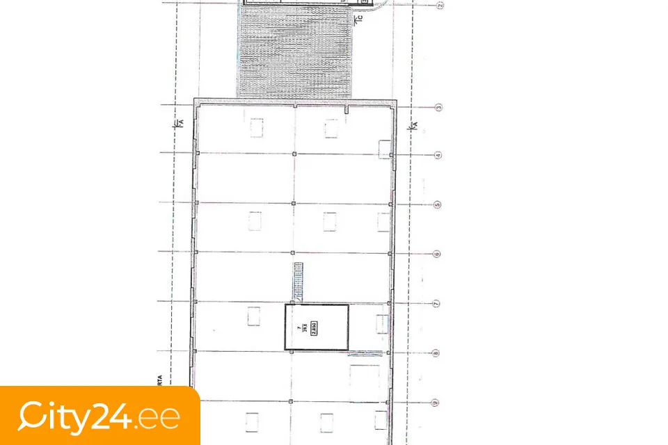 Planimetria - Commercial Property with Warehouse in Salaspils