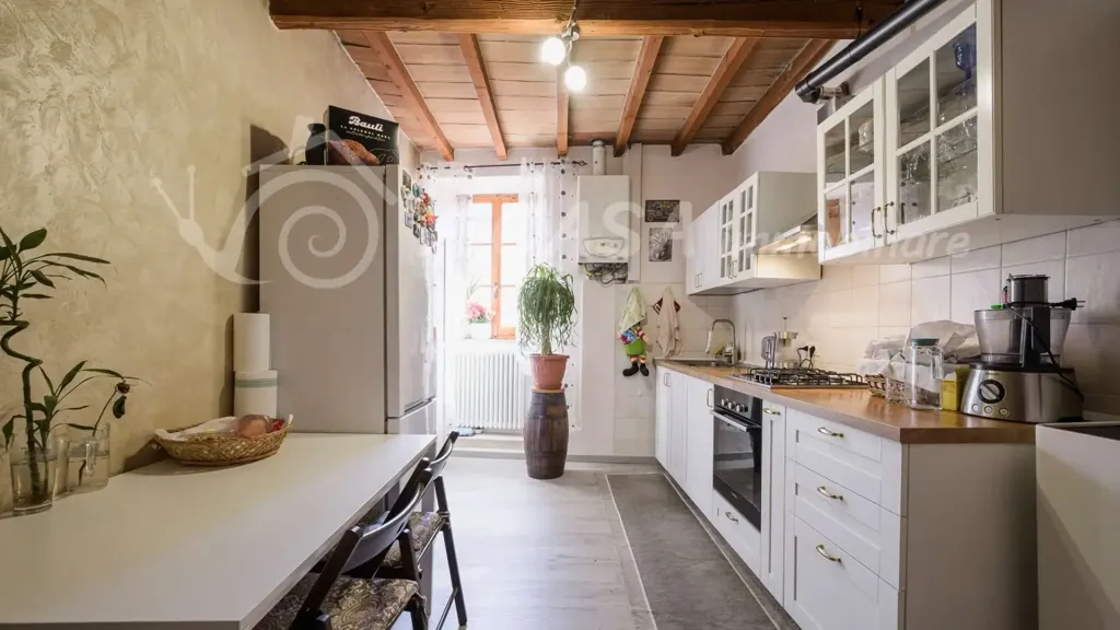 Cuisine - Rearranged Apartment with Terraced View in Calestano