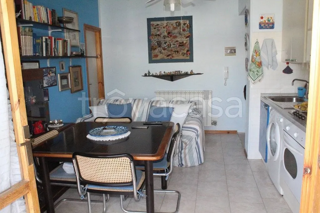 Dining Room - Apartment with Balcony near Porto Garibaldi, Comacchio