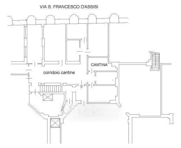 Planimetria - Fully Furnished Studio in Historic Centre, Turin