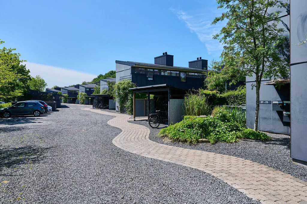 Exterior - Eco-Friendly Terraced House in Ikast