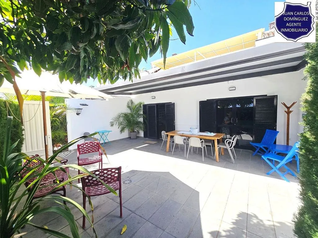 Terrasse - Terraced House with Pool in Pasito Blanco