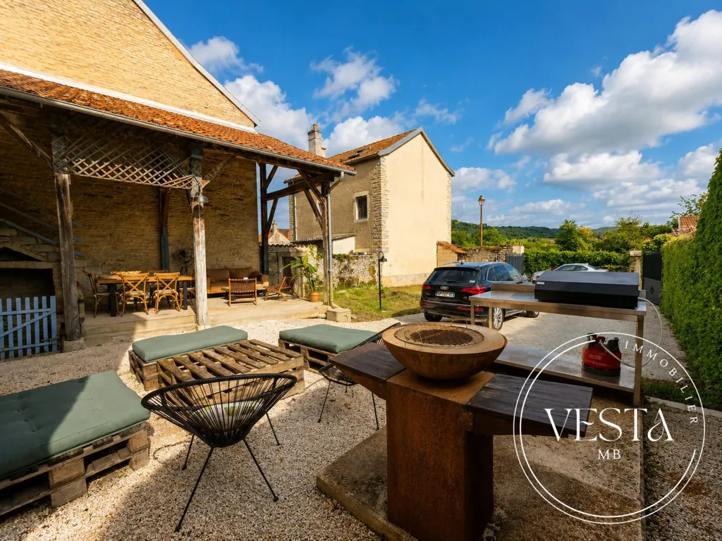 Jardin - Maison de charme avec jardin à Fleurey-sur-Ouche