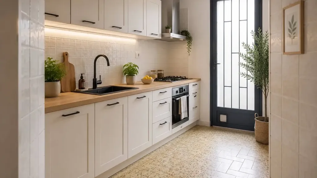 Cuisine - Rustic Apartment with Garden in Vagliagli