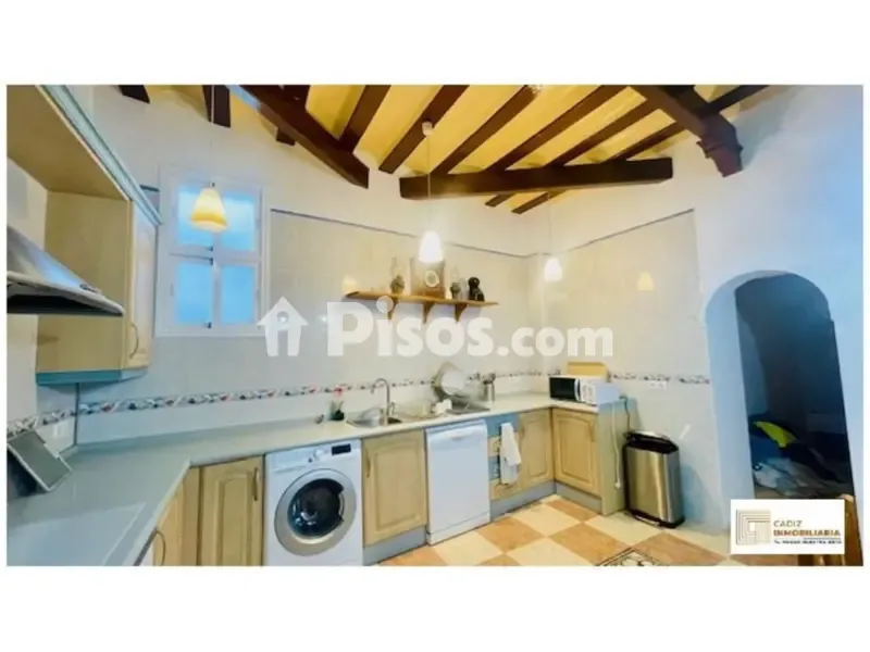 Cuisine - 3-Bed Apartment with East View in Cádiz