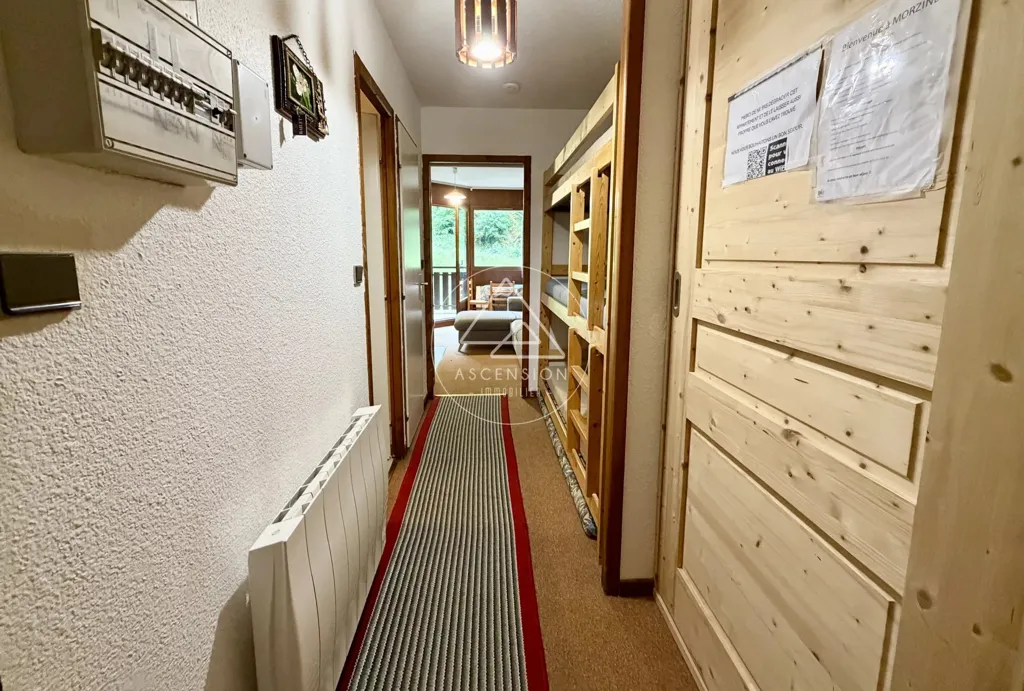 Entrée - Studio avec Coin Montagne et Balcon à Morzine