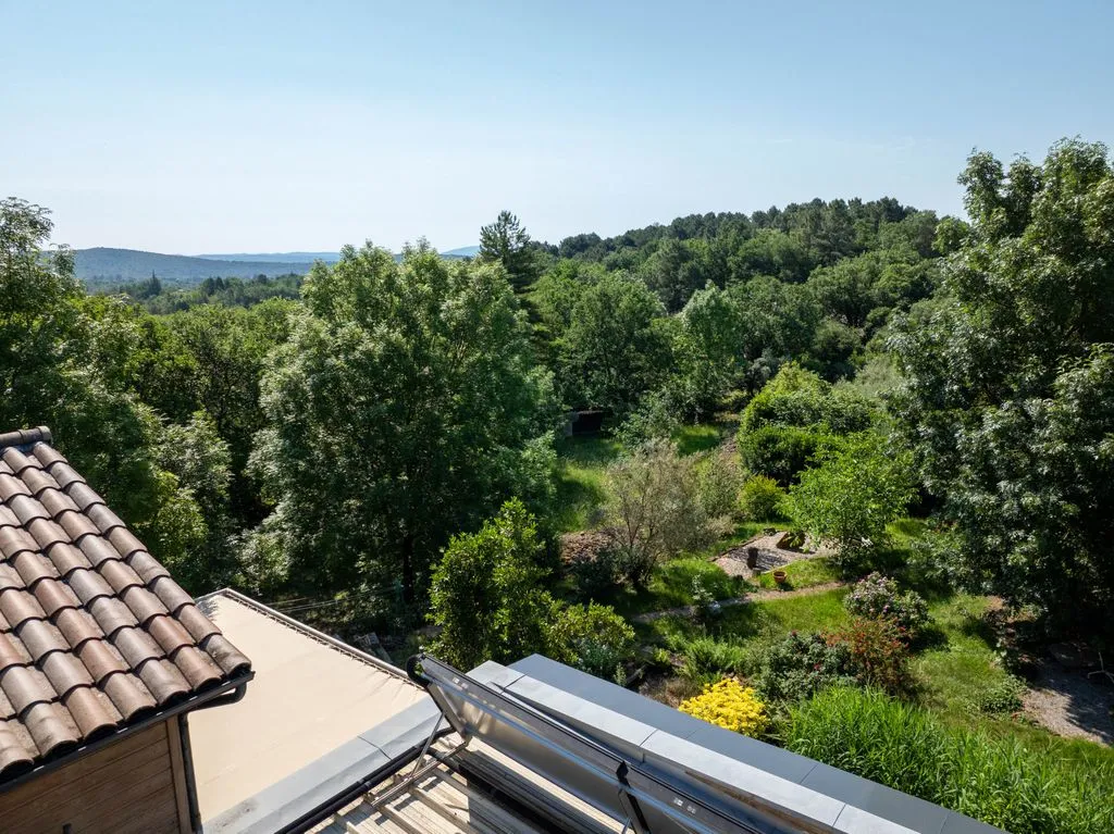 Aed - Contemporary Timber Frame House with Terraces in Vinezac