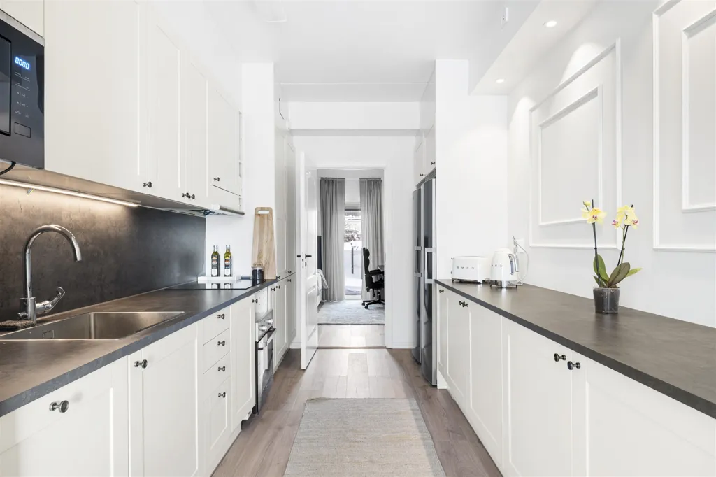 Cucina - Apartment with Balcony in Uppsala