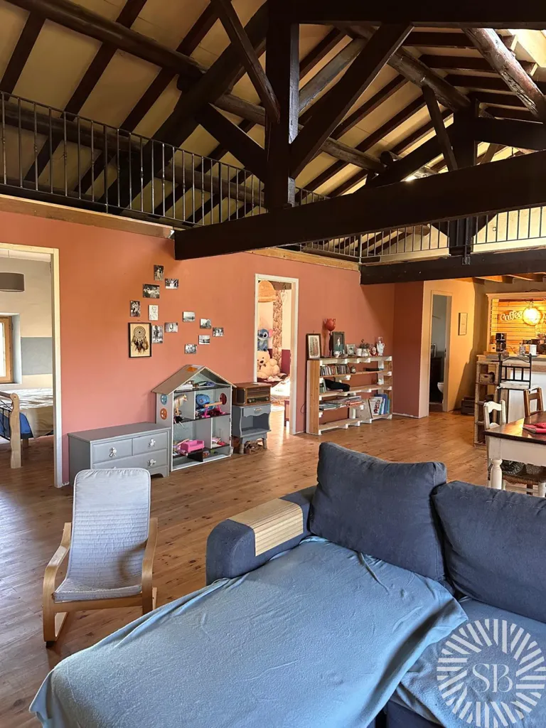 Living Room - Authentic Mas with Large Garden in Noves