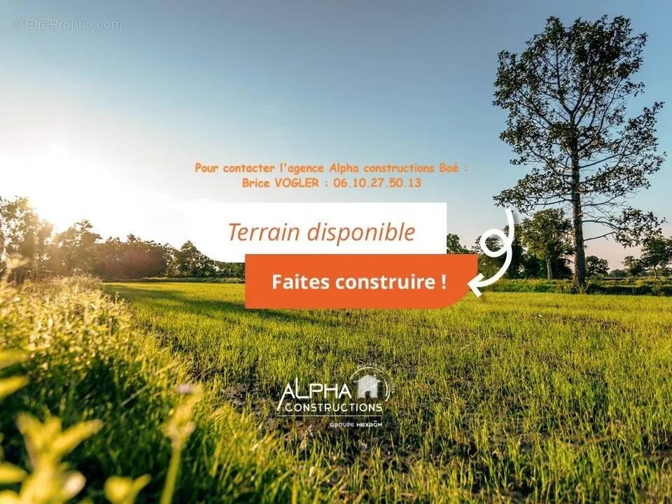 Plot with 850m² Garden in Pujols