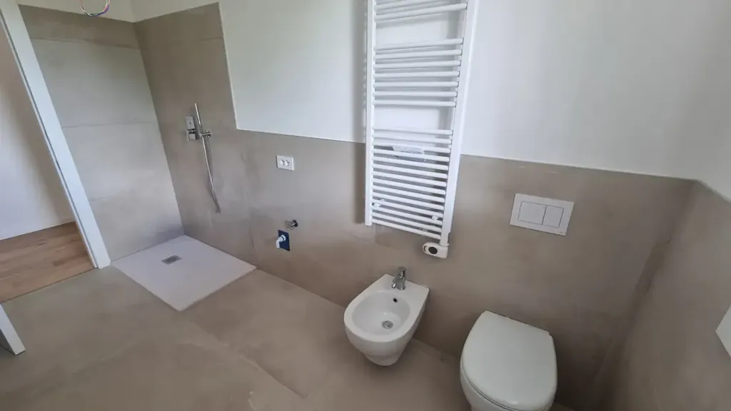 Salles de bain - First-Floor Apartment with Terrace in Teolo