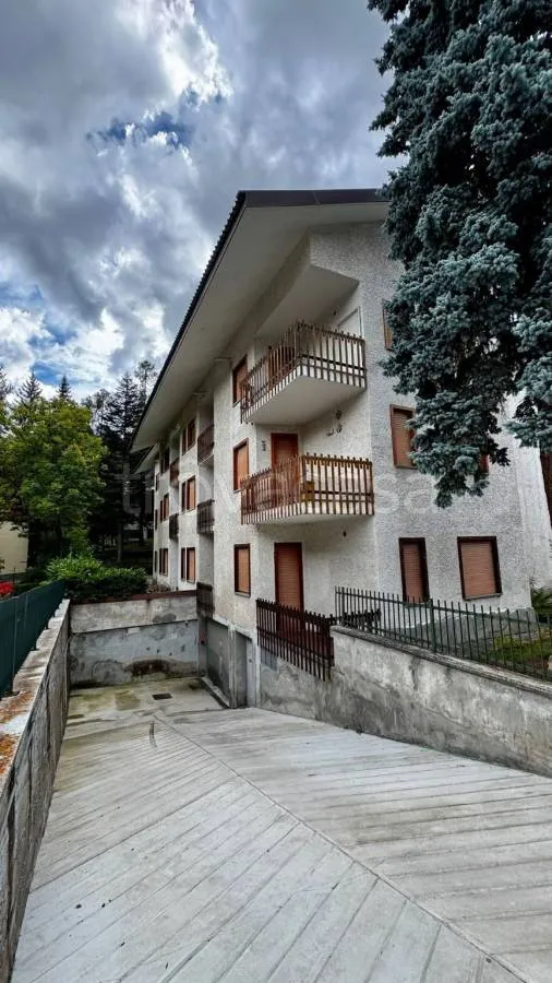 Extérieur - Rustic-Style Apartment with Balcony in Bardonecchia