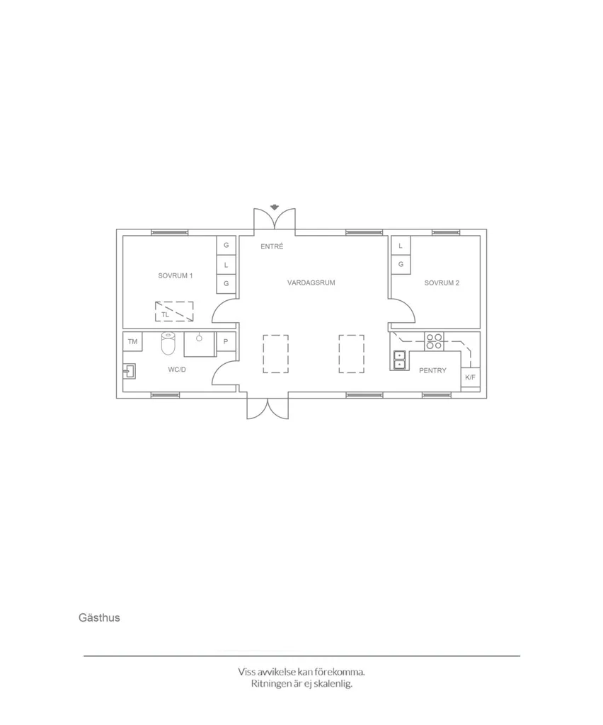 Plan - Villa with Sea View on Trulsibrunnvägen