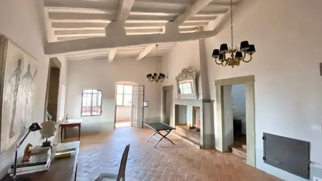 Séjour - Colonial House with Panoramic View in Greve in Chianti