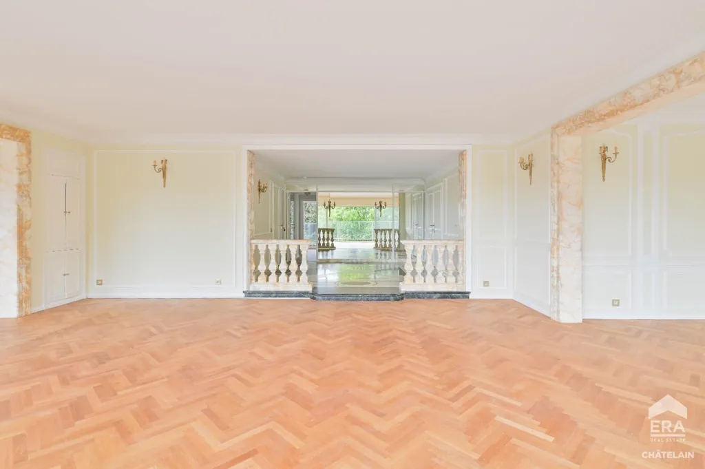 Séjour - Appartement avec terrasses sur l'Avenue Franklin Roosevelt à Bruxelles