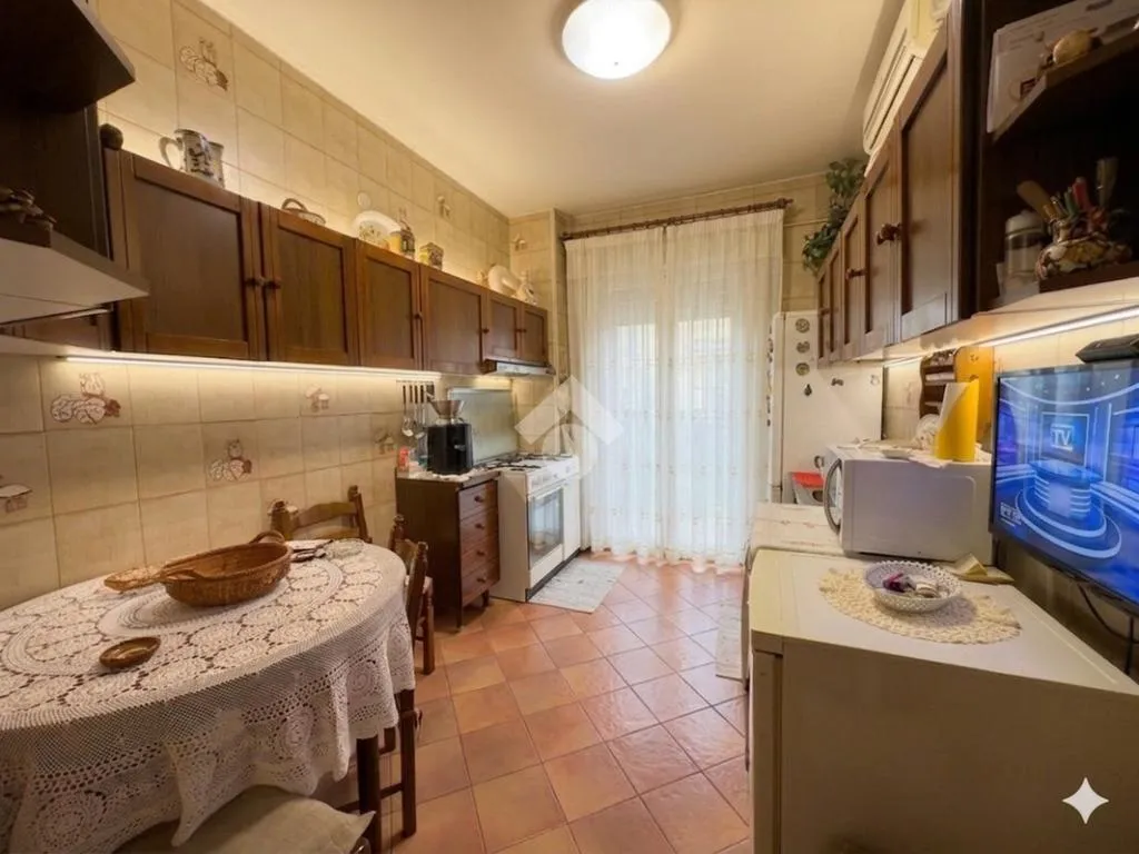 Köök - 3-Room Apartment with Balcony in Palermo