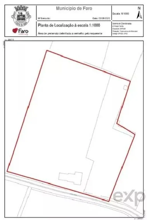 Plan - Single-Story Villa with Private Pool in Vale da Rosa