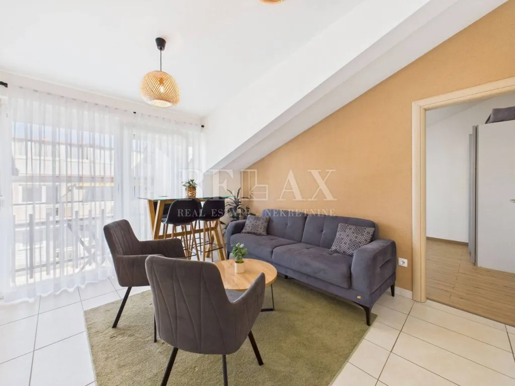 Séjour - Apartment with Sea View in Crikvenica Centre