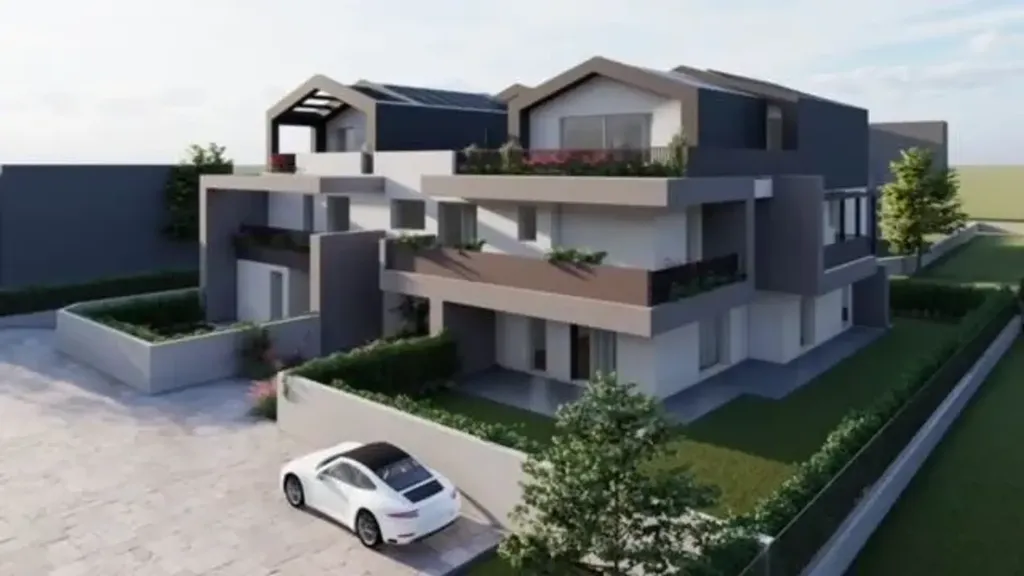Attico with Balcony in Montebelluna
