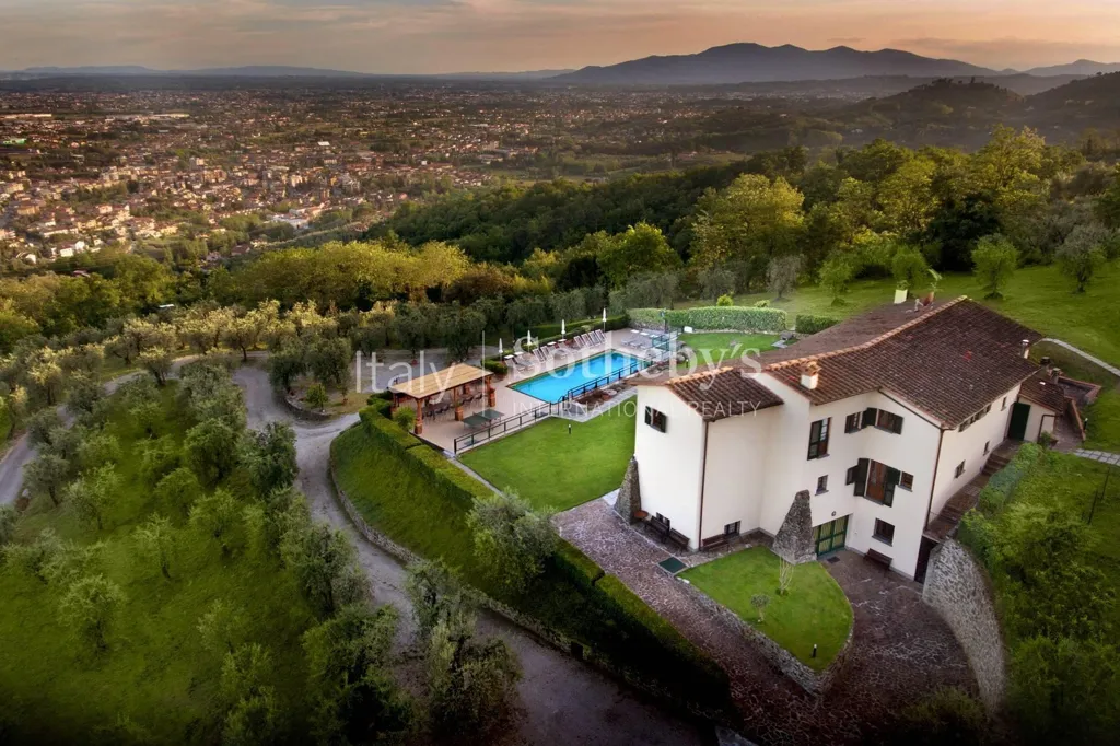 Vue aérienne - Luxury Villa with Pool in Montecatini Terme
