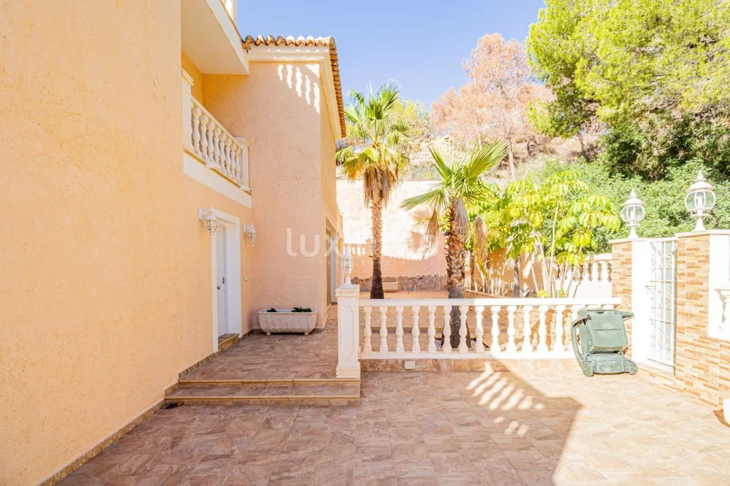 Terrass - Mediterranean Villa with Pool in L'Albir-Zona Playa