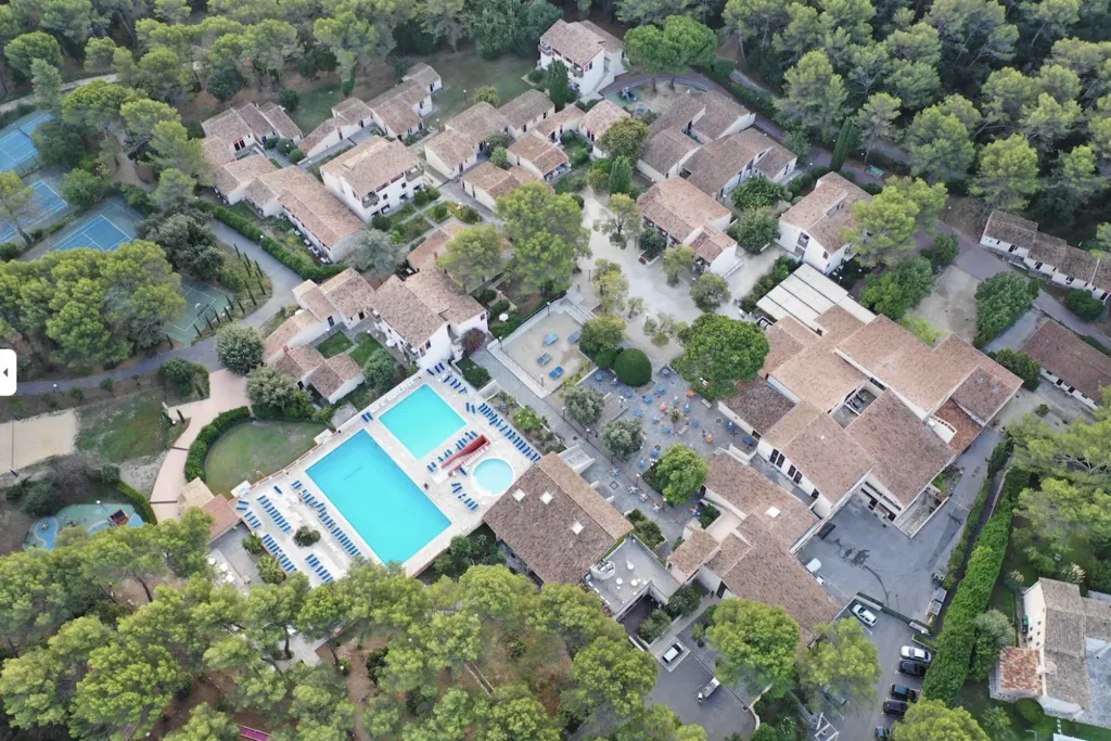 Vue aérienne - Appartement T2 en Duplex avec Loggias à La Colle-sur-Loup