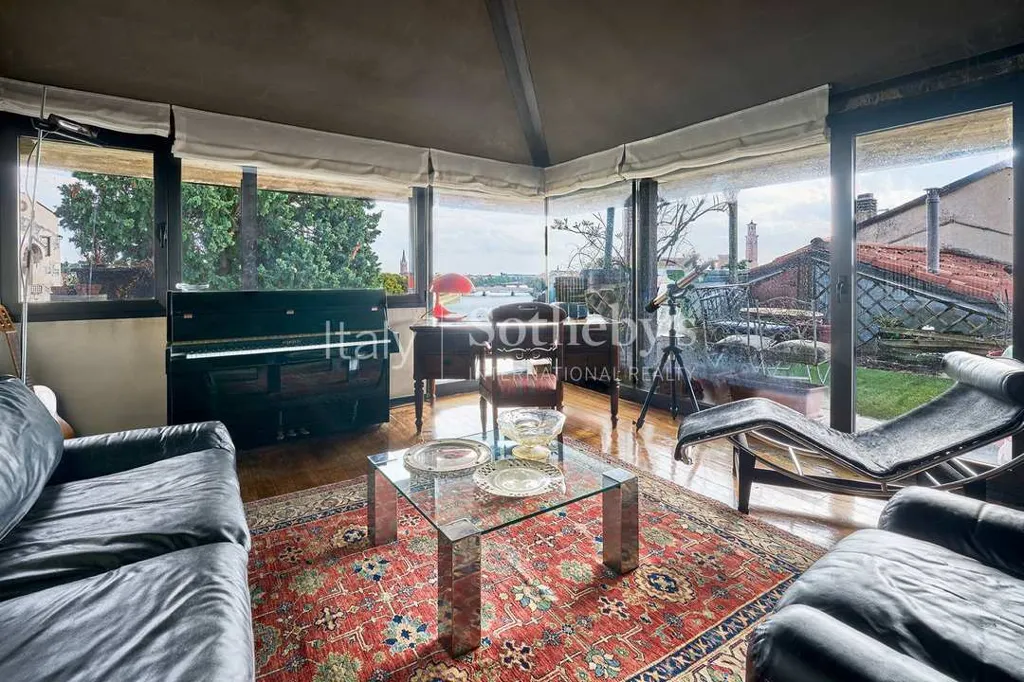 Séjour - Luxury Penthouse with River View in Verona