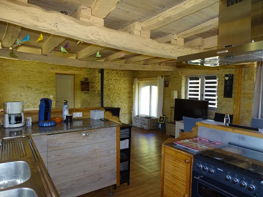 Cuisine - Maison de Charme avec Piscine à Saint Génies