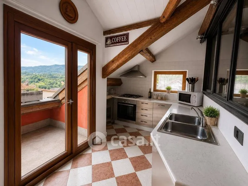 Cucina - Rustic Apartment with Terraces in Belluno