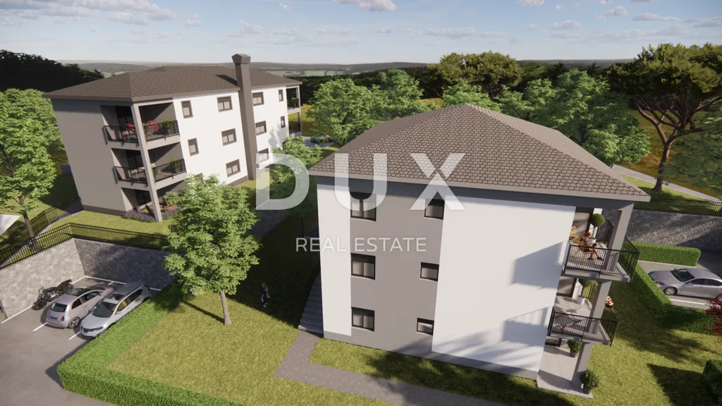 Vista aerea - Ground Floor Apartment with Terrace in Matulji