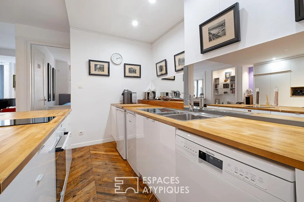 Cucina - Renovated Flat in Ainay, Lyon