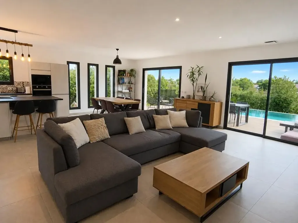 Elutuba - Contemporary Villa with Pool in Nîmes