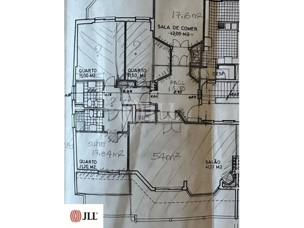 Floor Plan - Renovated Apartment with Balcony in Cascais